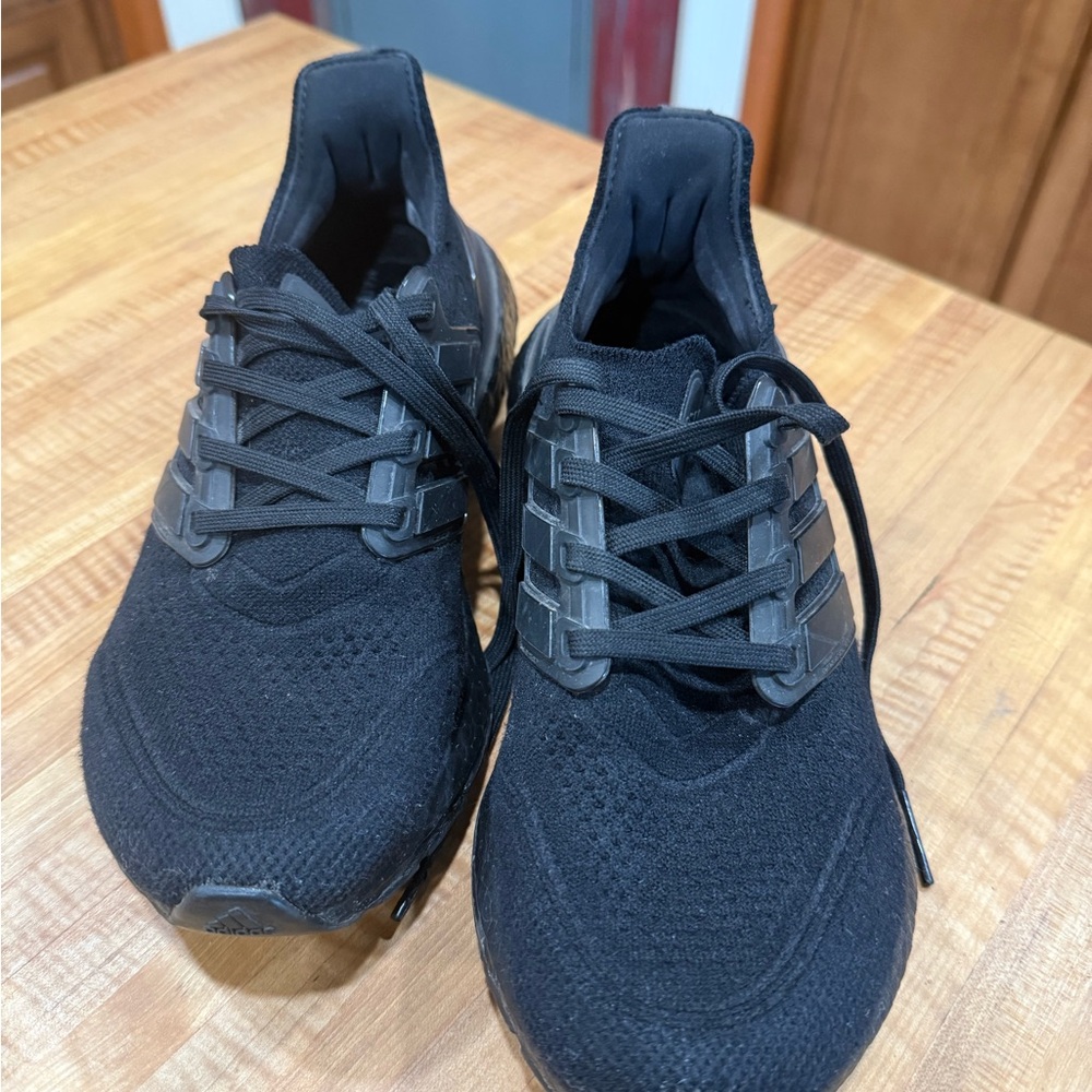 Adidas Triple Black Athletic Sneakers